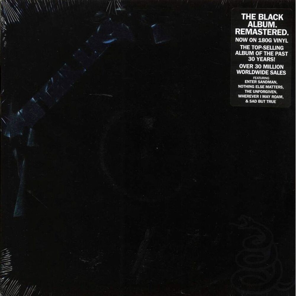 Metallica - Metallica (2xLP) (180g) (remastered) - Vinyl LP